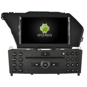 Mercedes GLK X204 Autoradio Android 6.0.1 con Octa-Core 2G RAM Pantalla Táctil Bluetooth Manos Libres DAB+ Navegador GPS Micrófono USB 4G Wifi Internet TV OBD2 MirrorLink - Android 6.0.1 Autoradio Reproductor De DVD GPS Navigation para Mercedes GLK X204