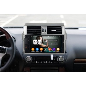 Toyota Land Cruiser Prado 150 Radio de Coche Android 9.0 con 8-Core 4GB+32GB Bluetooth Navegación GPS Control Volante Micrófono DAB CD SD USB 4G WiFi OBD2 CarPlay - 10