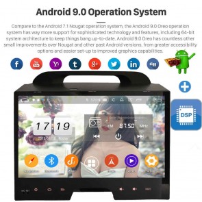 10" Android 9.0 Autoradio Reproductor de DVD Multimedia para Kia Sportage (2010-2016)-1