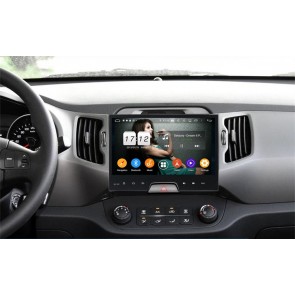 Kia Sportage Radio de Coche Android 9.0 con 8-Core 4GB+32GB Bluetooth Navegación GPS Control Volante Micrófono DAB CD SD USB 4G WiFi TV AUX OBD2 MirrorLink CarPlay - 10