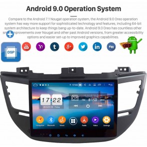 10" Android 9.0 Autoradio Reproductor de DVD Multimedia para Hyundai Tucson (2015-2018)-1
