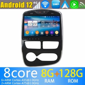10" Android 13.0 Autoradio Reproductor de DVD Multimedia para Renault Clio (2012-2016)-1