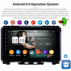 9" Android 9.0 Autoradio Reproductor de DVD Multimedia para Suzuki Jimny (De 2019)-1