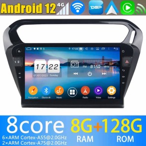 10" Android 13.0 Autoradio Reproductor de DVD Multimedia para Citroën C-Elysee (De 2013)-1