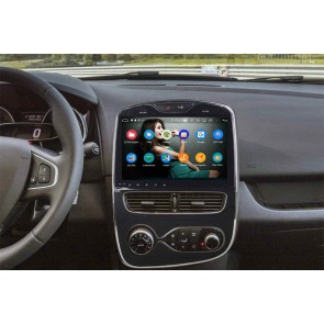Renault Clio Radio de Coche Android 9.0 con 8-Core 4GB+32GB Bluetooth Navegación GPS Control Volante Micrófono DAB CD SD USB 4G WiFi TV AUX OBD2 MirrorLink CarPlay - 10