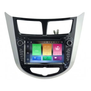 Android 6.0.1 Autoradio Reproductor De DVD GPS Navigation para Hyundai Verna-1