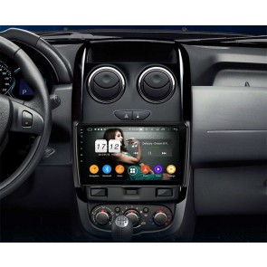 Renault Duster Radio de Coche Android 9.0 con 8-Core 4GB+32GB Bluetooth Navegación GPS Control Volante Micrófono DAB CD SD USB 4G WiFi TV AUX OBD2 MirrorLink CarPlay - 9