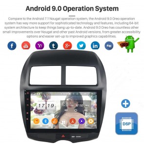 10" Android 9.0 Autoradio Reproductor de DVD Multimedia para Mitsubishi ASX (2010-2019)-1