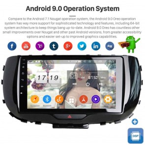 9" Android 9.0 Autoradio Reproductor de DVD Multimedia para Kia Soul (2019-2020)-1