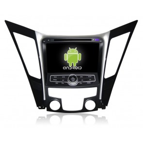 Hyundai i45 Autoradio Android 6.0 con Pantalla Táctil Bluetooth Manos Libres DAB+ Navegador GPS Micrófono Disco Duro externo CD USB 4G Wifi Internet TV OBD2 MirrorLink - Android 6.0 Autoradio Reproductor De DVD GPS Navigation para Hyundai i45 (2011-2015)
