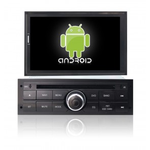 Mitsubishi Triton Autoradio Android 6.0 con Pantalla Táctil Bluetooth Manos Libres DAB+ Navegador GPS Micrófono Disco Duro CD USB MP3 4G Wifi Internet TV OBD2 MirrorLink - Android 6.0 Autoradio Reproductor De DVD GPS Navigation para Mitsubishi Triton