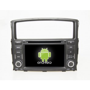 Mitsubishi Pajero IV Autoradio Android 6.0 con Pantalla Táctil Bluetooth Manos Libres DAB+ Navegador GPS Micrófono CD USB 4G Wifi Internet TV OBD2 MirrorLink - Android 6.0 Autoradio Reproductor De DVD GPS Navigation para Mitsubishi Pajero IV (De 2006)