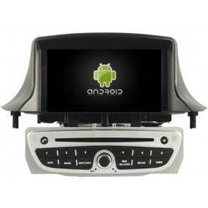 Renault Fluence Autoradio Android 6.0.1 con Octa-Core 2G RAM Pantalla Táctil Bluetooth Manos Libres DAB+ Navegador GPS Micrófono CD USB 4G Wifi TV OBD2 MirrorLink - Android 6.0.1 Autoradio Reproductor De DVD GPS Navigation para Renault Fluence (De 2010)