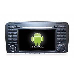 Mercedes W251 Autoradio Android 6.0 con Pantalla Táctil Bluetooth Manos Libres DAB+ Navegador GPS Micrófono Disco Duro externo USB 4G Wifi TV OBD2 MirrorLink - Android 6.0 Autoradio Reproductor De DVD GPS Navigation para Mercedes Clase R W251 (2006-2013)