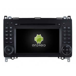 Mercedes Viano W639 Autoradio Android 6.0.1 con Octa-Core 2G RAM Pantalla Táctil Bluetooth Manos Libres DAB+ GPS Micrófono USB MP3 4G Wifi TV OBD2 MirrorLink - Android 6.0.1 Autoradio Reproductor De DVD GPS Navigation para Mercedes Viano W639 (2006-2016)