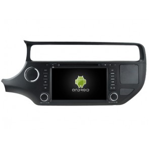 Kia Pride Autoradio Android 6.0.1 con Octa-Core 2G RAM Pantalla Táctil Bluetooth Manos Libres DAB+ Navegador GPS Micrófono CD USB MP3 4G Wifi Internet TV OBD2 MirrorLink - Android 6.0.1 Autoradio Reproductor De DVD GPS Navigation para Kia Pride (De 2015)