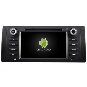 BMW Serie 5 E39 Autoradio Android 6.0.1 con Octa-Core 2G RAM Pantalla Táctil Bluetooth Manos Libres DAB+ Navegador GPS Micrófono CD USB 4G Wifi Internet TV OBD2 MirrorLink - Android 6.0.1 Autoradio Reproductor De DVD GPS Navigation para BMW Serie 5 E39