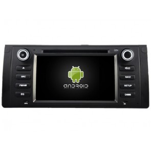 BMW X5 E53 Autoradio Android 6.0.1 con Octa-Core 2G RAM Pantalla Táctil Bluetooth Manos Libres DAB+ Navegador GPS Micrófono CD USB 4G Wifi Internet TV OBD2 MirrorLink - Android 6.0.1 Autoradio Reproductor De DVD GPS Navigation para BMW X5 E53 (2000-2007)