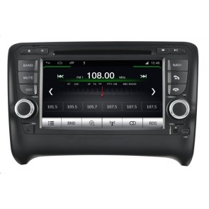 Audi TT Autoradio S160 Android 4.4 con Pantalla Táctil Bluetooth Manos Libres Navegador GPS DAB+ Micrófono CD SD USB MP3 3G Wifi Internet TV MirrorLink - Radio DVD Navegador GPS Android 4.4.4 S160 Especifico para Audi TT (2006-2014)