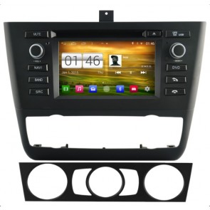 Radio DVD Navegador GPS Android 4.4.4 S160 Especifico para BMW Serie 1 E81-1