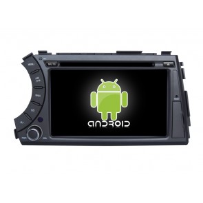 SsangYong Kyron Autoradio Android 6.0 con Pantalla Táctil Bluetooth Manos Libres DAB+ Navegador GPS Micrófono Disco Duro externo CD USB MP3 4G Wifi Internet TV OBD2 MirrorLink - Android 6.0 Autoradio Reproductor De DVD GPS Navigation para SsangYong Kyron