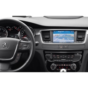 Peugeot 508 Autoradio Android 6.0 con Pantalla Táctil Bluetooth Manos Libres DAB+ Navegador GPS Micrófono Disco Duro externo CD USB MP3 4G Wifi Internet TV OBD2 MirrorLink - Android 6.0 Autoradio Reproductor De DVD GPS Navigation para Peugeot 508