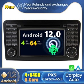 Android 12.0 Autoradio Reproductor De DVD GPS Navigation para Mercedes GL X164 (2005-2012)-1
