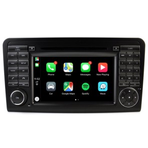 Mercedes GL X164 Autoradio Android 12.0 con Pantalla Táctil Bluetooth Manos Libres DAB+ Navegador GPS USB 4G Wifi OBD2 CarPlay - Android 12.0 Autoradio Reproductor De DVD GPS Navigation para Mercedes GL X164 (2005-2012)