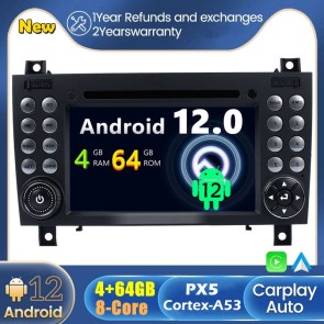 Android 12 Autoradio Reproductor De DVD GPS Navigation para Mercedes SLK W171 (2004-2012)-1