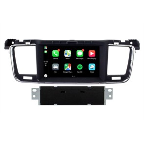 Peugeot 508 Autoradio Android 12.0 con Pantalla Táctil Bluetooth Manos Libres DAB+ Navegador GPS USB 4G WiFi OBD2 CarPlay - Android 12.0 Autoradio Reproductor De DVD GPS Navigation para Peugeot 508 (2011-2018)