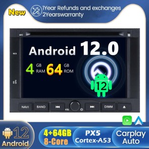 Android 12.0 Autoradio Reproductor De DVD GPS Navigation para Fiat Scudo-1