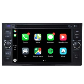 Kia Carens Autoradio Android 12.0 con Pantalla Táctil Bluetooth Manos Libres DAB+ Navegador GPS USB 4G Wifi OBD2 CarPlay - Android 12.0 Autoradio Reproductor De DVD GPS Navigation para Kia Carens (2006-2012)