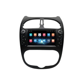 Peugeot 206 Radio de Coche Android 13.0 con 8GB+128GB Bluetooth Navegación GPS Control Volante DAB USB 4G WiFi OBD2 CarPlay - 9