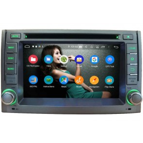 Hyundai H-1 Radio de Coche Android 9.0 con 8-Core 4GB+32GB Bluetooth Navegación GPS Control Volante Micrófono DAB CD SD USB 4G WiFi TV AUX OBD2 MirrorLink CarPlay - 6.2