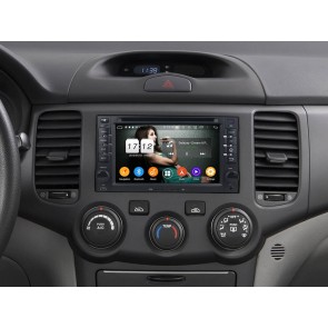 Kia Optima Magentis Radio de Coche Android 9.0 con 8-Core 4GB+32GB Bluetooth Navegación GPS Control Volante Micrófono DAB CD SD USB 4G WiFi TV AUX OBD2 MirrorLink CarPlay - 6.2