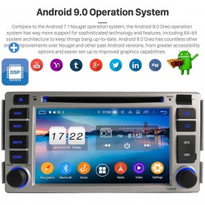 6.2" Android 9.0 Autoradio Reproductor de DVD Multimedia para Hyundai Santa Fe (2006-2012)-1