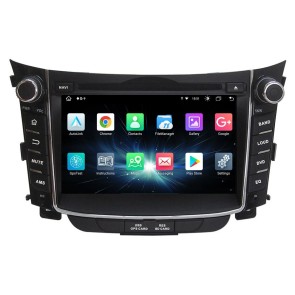 Hyundai i30 Radio de Coche Android 13.0 con 8GB+128GB Bluetooth Navegación GPS Control Volante DAB USB 4G WiFi OBD2 CarPlay - 7
