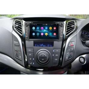 Hyundai i40 Radio de Coche Android 9.0 con 8-Core 4GB+32GB Bluetooth Navegación GPS Control Volante Micrófono DAB CD SD USB 4G WiFi TV AUX OBD2 MirrorLink CarPlay - 7