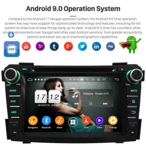 7" Android 9.0 Autoradio Reproductor de DVD Multimedia para Hyundai i40 (2011-2019)-1