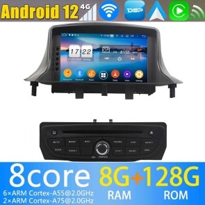7" Android 13.0 Autoradio Reproductor de DVD Multimedia para Renault Mégane III (De 2009)-1