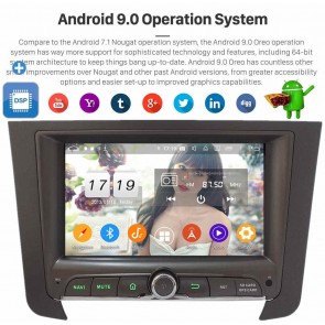 7" Android 9.0 Autoradio Reproductor de DVD Multimedia para SsangYong Rexton (2013-2017)-1