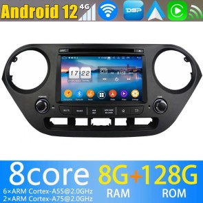 7" Android 13.0 Autoradio Reproductor de DVD Multimedia para Hyundai i10 (2013-2019)-1