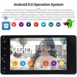 7" Android 9.0 Autoradio Reproductor de DVD Multimedia para Mitsubishi ASX (De 2013)-1