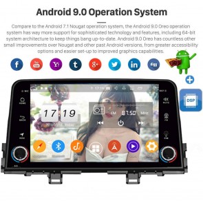 8" Android 9.0 Autoradio Reproductor de DVD Multimedia para Kia Picanto (De 2017)-1
