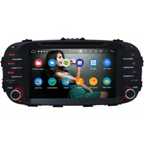Kia Soul Radio de Coche Android 9.0 con 8-Core 4GB+32GB Bluetooth Navegación GPS Control Volante Micrófono DAB CD SD USB 4G WiFi TV AUX OBD2 MirrorLink CarPlay - 8