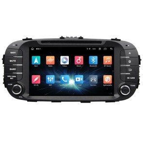 Kia Soul Radio de Coche Android 14.0 con 8GB+256GB Bluetooth Navegación GPS Control Volante DAB USB 4G WiFi OBD2 CarPlay - 8