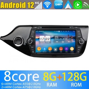 8" Android 13.0 Autoradio Reproductor de DVD Multimedia para Kia Ceed (2012-2018)-1