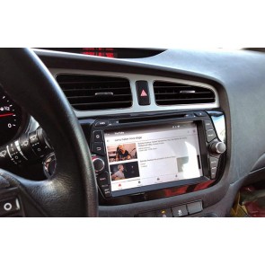 Kia Ceed Radio Estéreo de Coche Android 14 con Navegador GPS [8G+256G] Bluetooth USB DAB DSP 4G WiFi Cámaras 360° CarPlay - 8