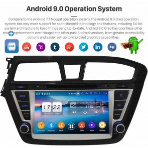 8" Android 9.0 Autoradio Reproductor de DVD Multimedia para Hyundai i20 (2014-2017)-1