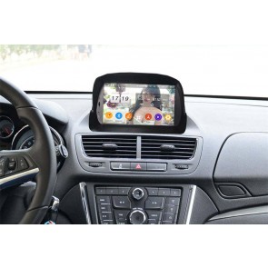 Opel Mokka Radio de Coche Android 9.0 con 8-Core 4GB+32GB Bluetooth Navegación GPS Control Volante Micrófono DAB CD SD USB 4G WiFi TV AUX OBD2 MirrorLink CarPlay - 8